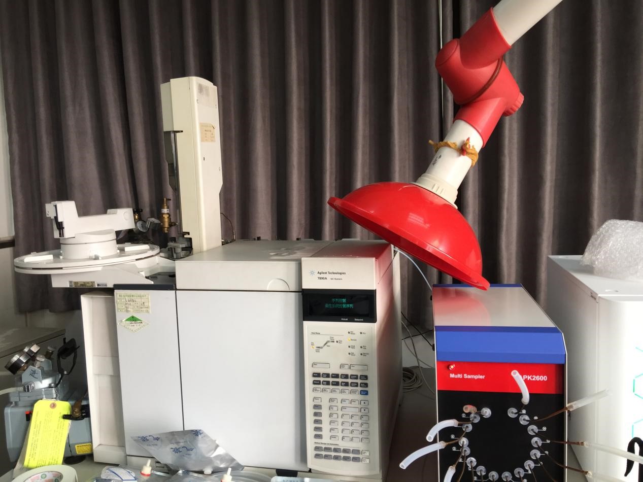 重慶市環(huán)境監(jiān)測(cè)中心站氣袋自動(dòng)進(jìn)樣器驗(yàn)收