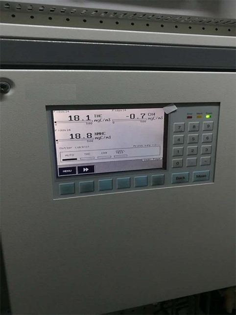 便攜式非甲烷總烴測(cè)試儀與在線儀器進(jìn)行現(xiàn)場(chǎng)比對(duì)