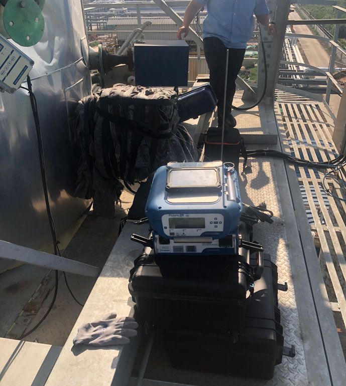 山東濱州陽信縣生態(tài)環(huán)境監(jiān)測站擴項現(xiàn)場測試論證