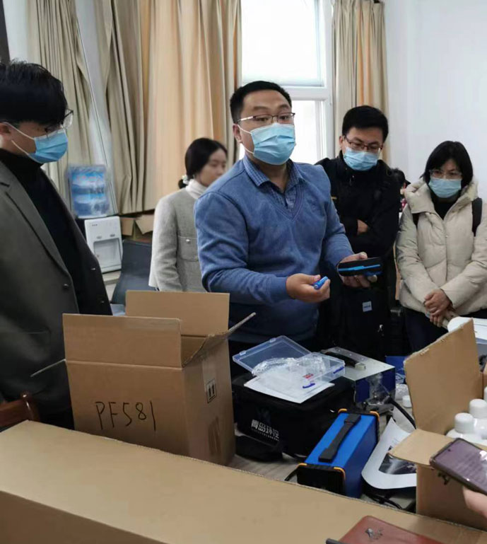 淄博市生態(tài)環(huán)境局PF-300交付驗(yàn)收