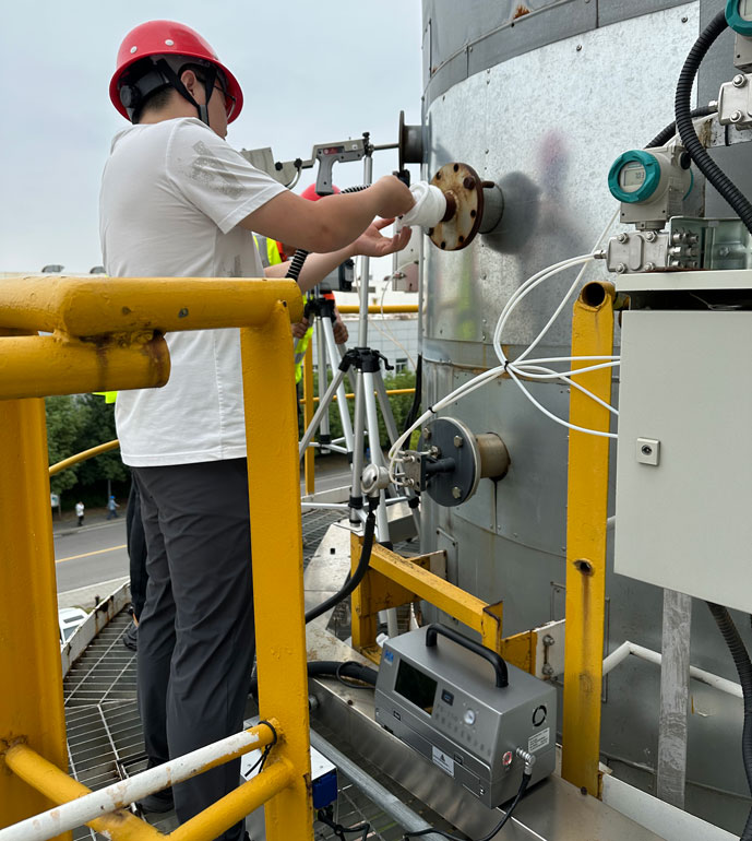 PB-150便攜式氣相色譜儀現(xiàn)場(chǎng)測(cè)試